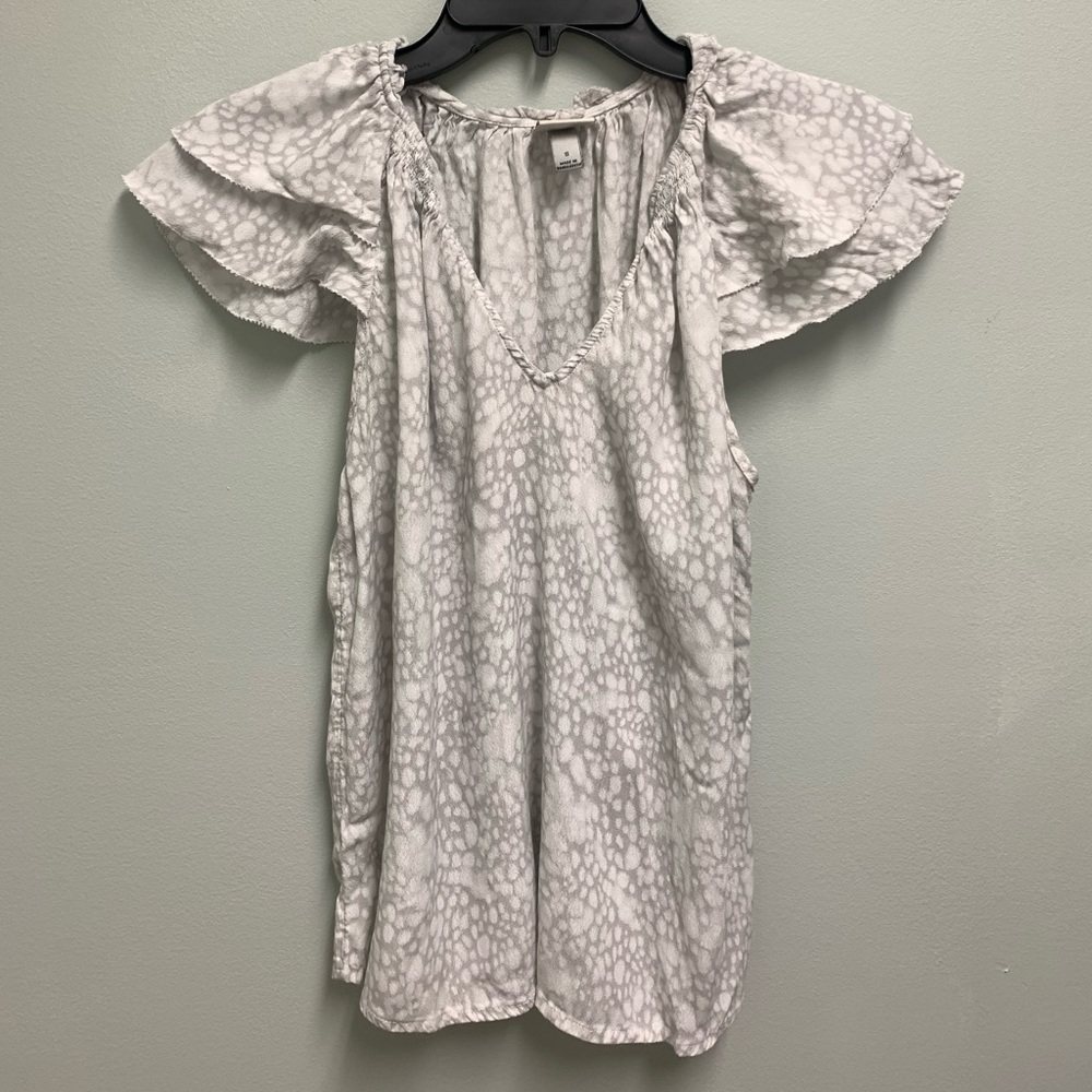 a new day ruffle sleeve top